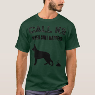 K9 Police Military Working Dog K9 Handler for T-Shirt