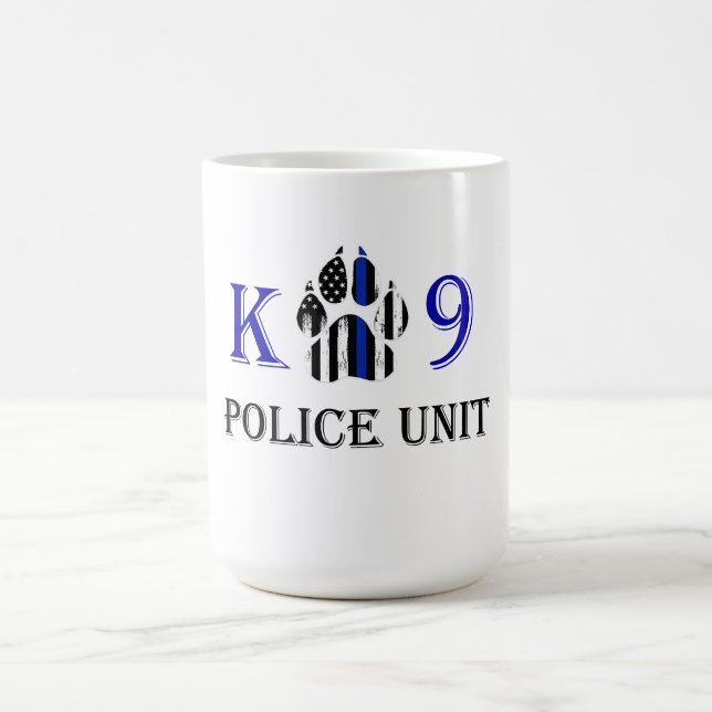 K9 Police Unit Coffee Mug (Center)