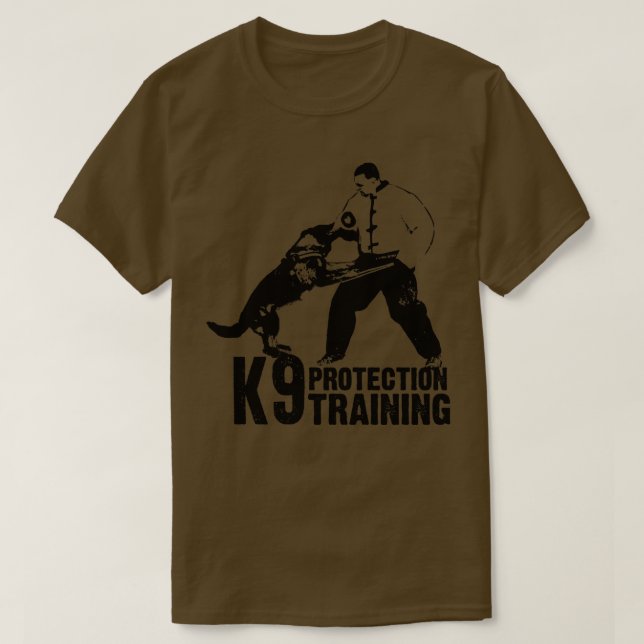 K9 Protection Training  T-Shirt (Design Front)