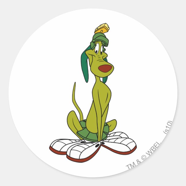 K9 Smile Classic Round Sticker (Front)