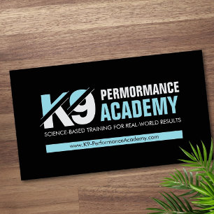 K9 Training - Dog Trainer - Canine Behaviourist Business Card