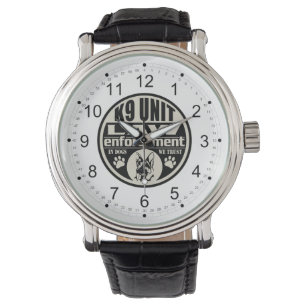 K9 Unit In Dogs We Trust (Black) Watch