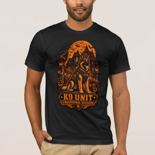 K9 Unit Paranormal Division German Shepherd Hallow T-Shirt