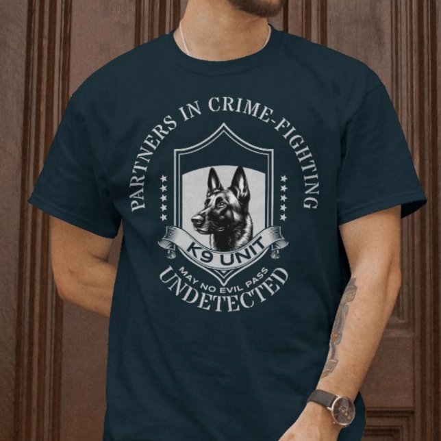 K9  Unit Partners in Crime Fighting T-Shirt (Creator Uploaded)