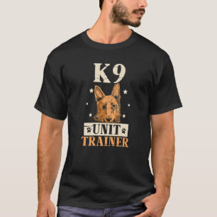 K9 Unit Trainer Dog Handler Handling Premium T-Shirt