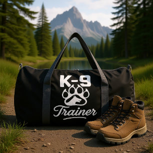 K-9 Dog Puppy Trainer Duffle Bag