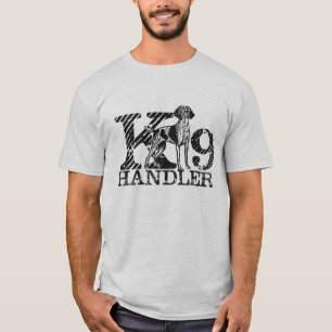 K-9 Handler - German Shorthaired Pointer T-Shirt