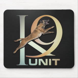 K-9 Unit  -Police Dog Unit- Malinois Mouse Pad