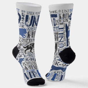 K-9 Unit -Police Dog Unit Socks