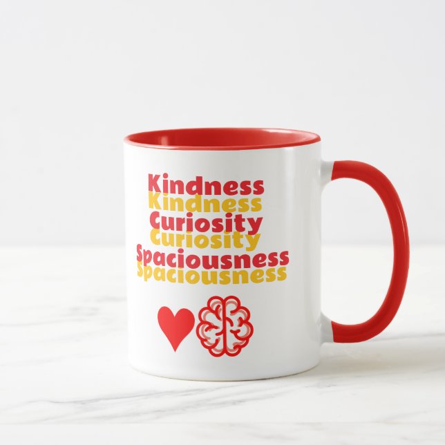 K C S - Kindness Curiosity Spaciousness Mug (Right)