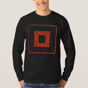 K culture Korean alphabet Hangul Consonant   29 T-Shirt