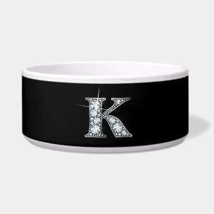K "Diamond Bling" Pet Bowl