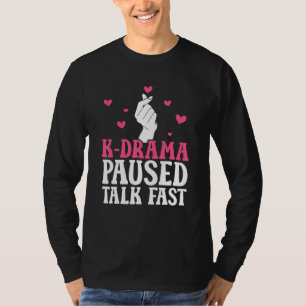 K Drama K Pop Hand Symbol Heart K pop Merchandise  T-Shirt