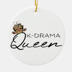 K-drama Queen Ceramic Ornament