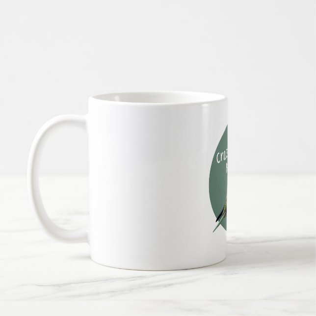 K is for Kea Keeper Coffee Mug (Left)