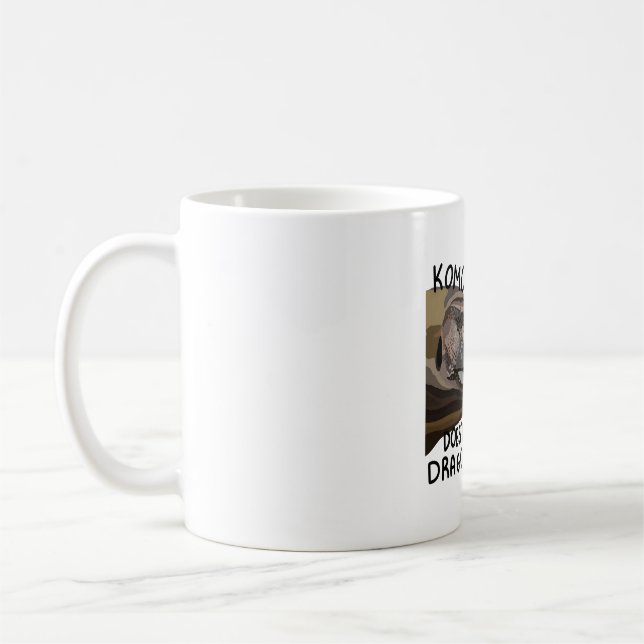 K is for Komodo Dragon Coffee Mug (Left)