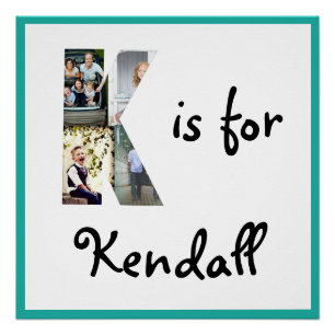 K is for Name Poster