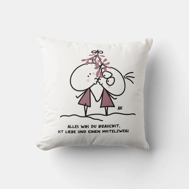 K&K Christmas Pillow (Front)