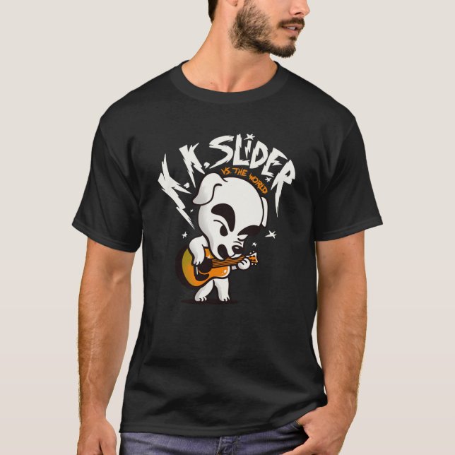 K. K. Slider vs. The World   T-Shirt (Front)