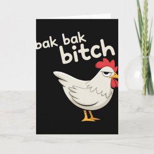 K K Typical Sound Chicken Card