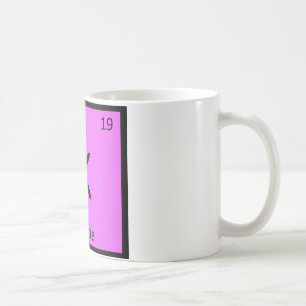 K - Karate Martial Arts Chemistry Periodic Table Coffee Mug