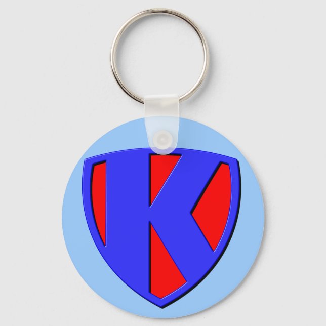 K KEY RING (Front)