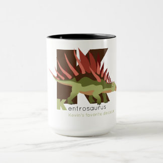 K like Kentrosaurus Mug