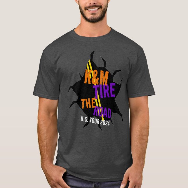 K&M U.S Tour 2024 T-Shirt (Front)