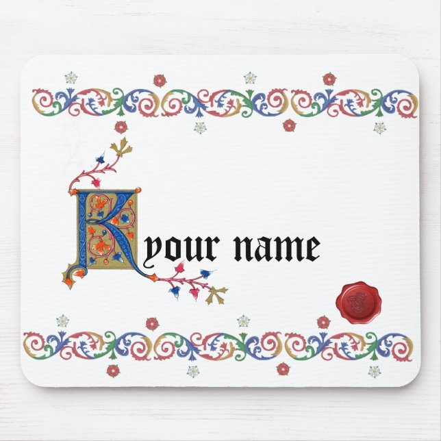 K mediaeval Mousepad (Front)