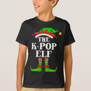 K-p Elf Matching Family Group Christmas Party Pyja T-Shirt