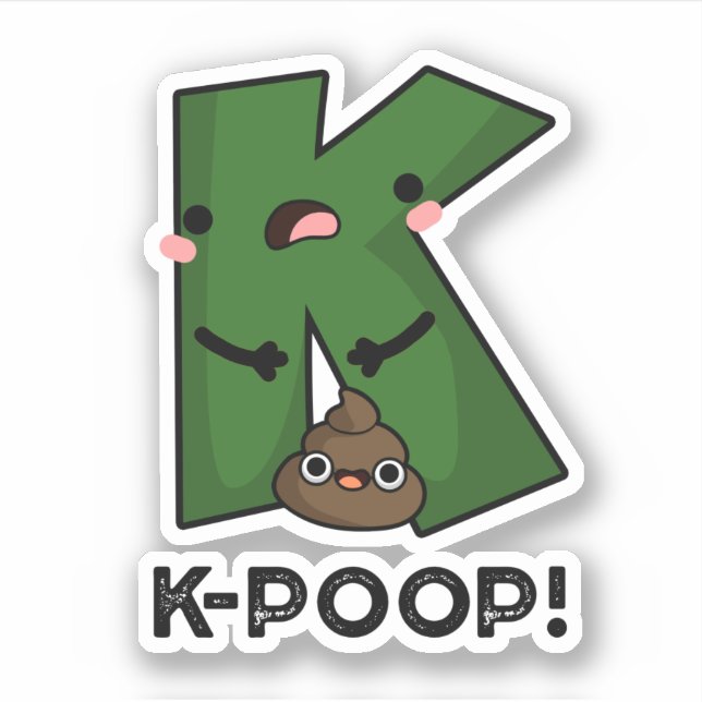 K-poop Funny K-pop Poo Pun  (Front)