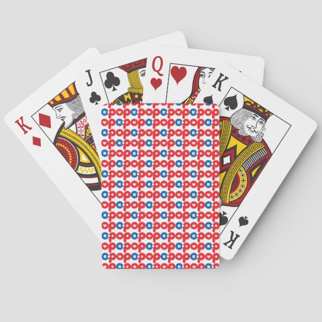K-POP - 1 PLAYING CARDS (Back)
