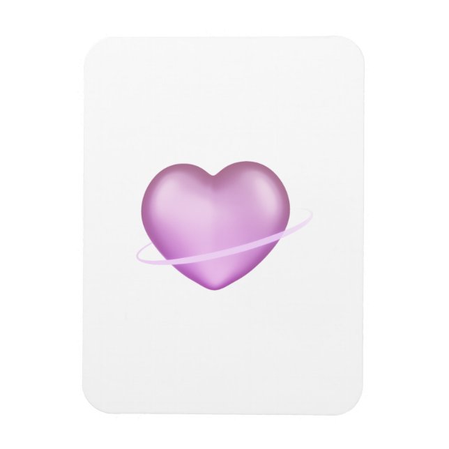 K-Pop 3D Heart Magnet (Vertical)