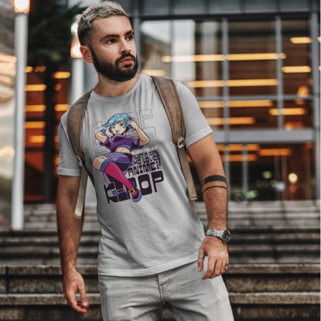 K Pop And Anime Girl Quote  T-Shirt (Creator Uploaded)
