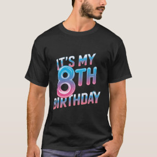 K-Pop Birthday Girl K Pop It's My 8th Birthday T-Shirt