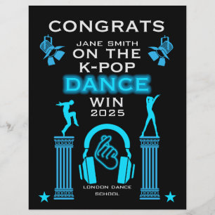 K-Pop Dance Competition Winner Congratulations