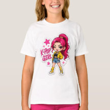 K-pop girl T-shirt
