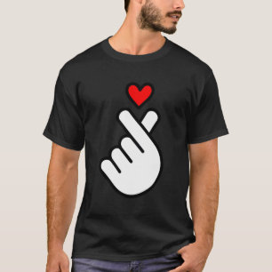 K-Pop Heart K Pop Musik Korea Kpop Symbol Finger H T-Shirt