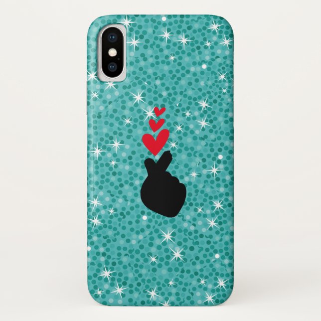 K-Pop | Idol Finger Heart ❤ Love Symbol Phone Case (Back)