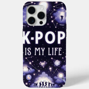 K-pop Is My Life Floating Among the Stars iPhone 15 Pro Max Case