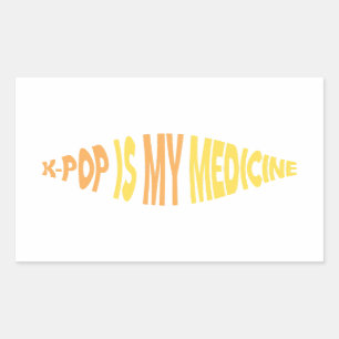 K-Pop Is My Medicine Sticker
