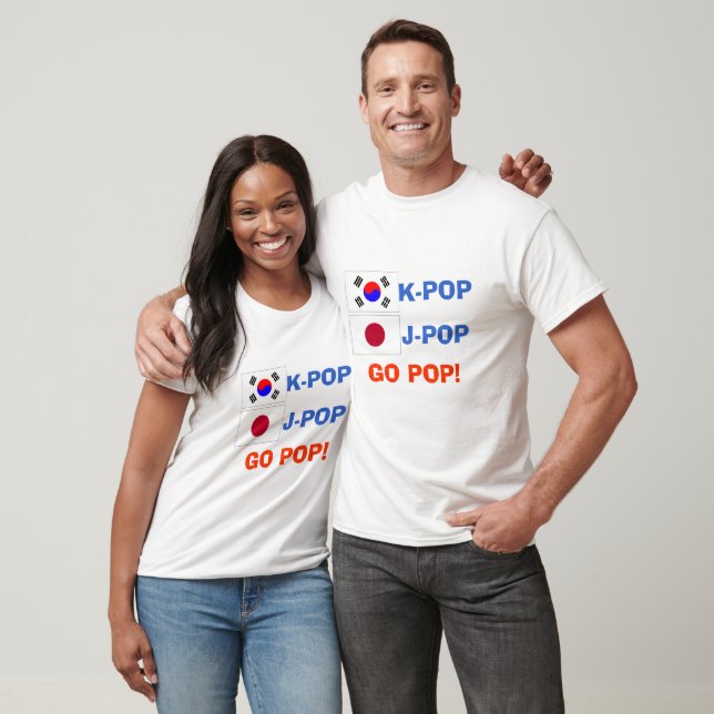 K-POP J-POP GO POP! T-shirt (Unisex)