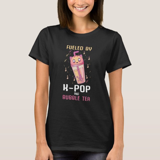 K Pop   Kpop Bubble Tea T-Shirt (Front)