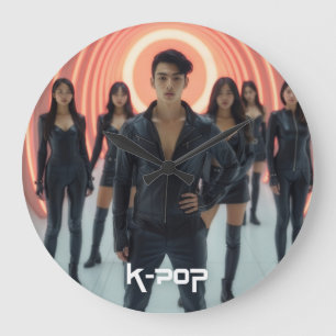 K-POP LARGE CLOCK