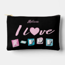 K-pop love korean music fan black pink blue