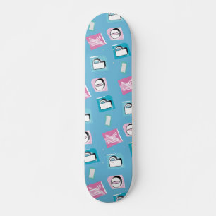 K-pop love korean music fan black pink blue skateboard