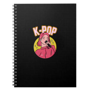 K-Pop Music Notebook
