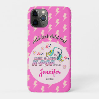K-Pop Music Star Korean Theme Birthday Girl Gift iPhone 11 Pro Case