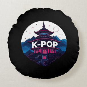 K-POP  ROUND CUSHION