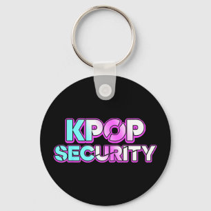 K-pop security mum dad kids funny birthday concert key ring